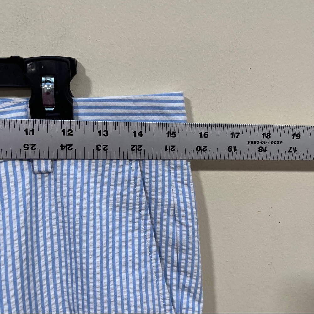 Vineyard Vines Blue and White Pinstriped Slim Fit breaker Pants 30X32 - Picture 3 of 8